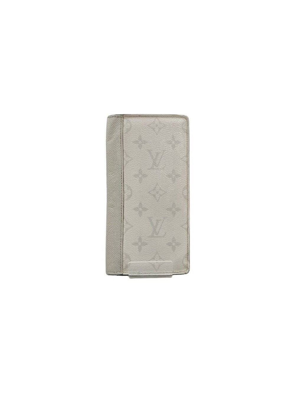 Louis Vuitton Portefeuille Brazza NM Taigarama Bifold Wallet White